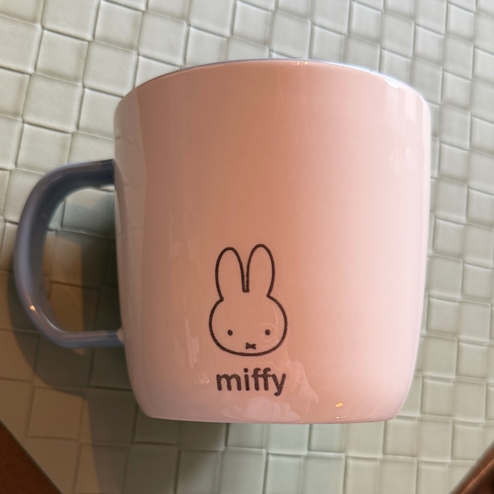 White and Blue Grey Miffy Mug - Picture 2 of 5